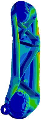 Structural Optimization Examples Sensitivity of Design w.r.t. Loads Optimized shape is specialized on design load cases.