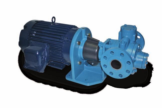 smaller pumps have less lift capability LGL16 model designed to allow use of single phase motors LGL 1 Series with 4-bolt flanges Cavitation suppression liner Replaceable liner and discs Ductile iron