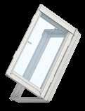 Laminated safety glass prevents shattered glass from falling in case of breakage.
