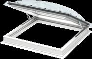 CFP Flat roof skylight PVC insulated curb