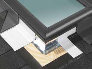 Only the VELUX No Leak Skylight has 3 layers of water protection to protect