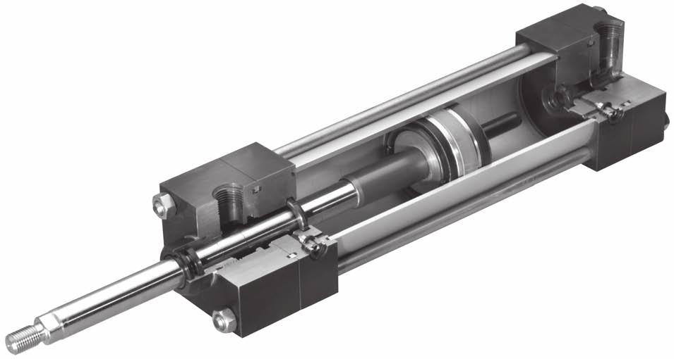 CTUTORS Decel-ir Cushioned Cylinder Eliminates the need for shock absorbers on air cylinder applications.