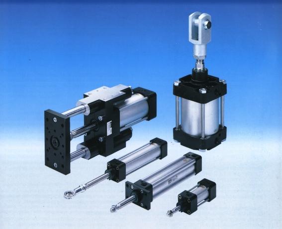 Pneumatic P1E Series ISO VDMA Cylinders Ø32, 40, 50, 63, 80, 100, 125, 160