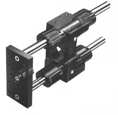 Features Three versions of the Piston Rod Guidance modules are available.