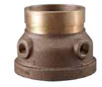 threaded-end steel pipe (IPS) and grooved-end copper tubing. Allows for the installation of gauges or Pete s Plugs for measuring temperature and or pressure.