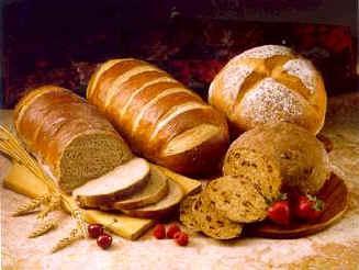 Duona, kruopos, makaronai 1 riekelė duonos (30 g) 1 puodelis (30 g) paruoštų valgymui javainių ½ puodelio (100 g) virtų kruopų, ar makaronų ½ puodelio(100 g) virtų pupelių 6-9 porcijos per dieną