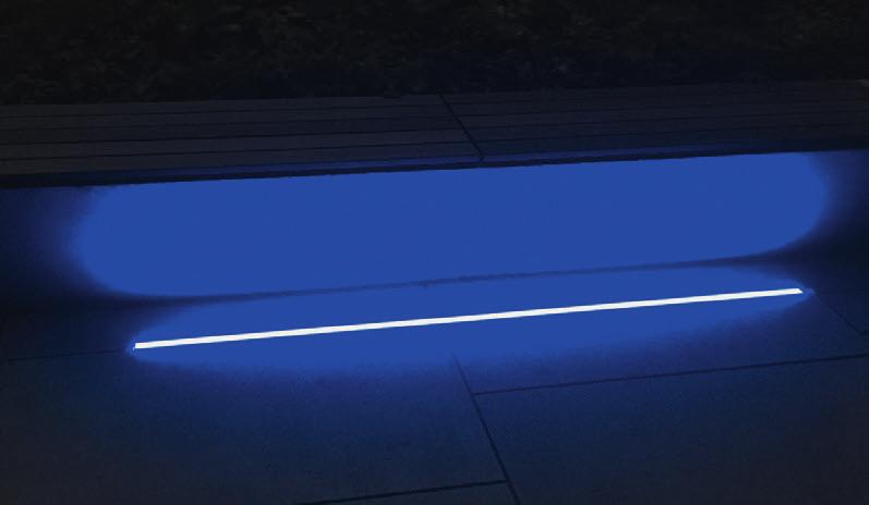 244 VarioLED OCEANOS True Color IP67 Soft and endless in-ground light lines to lead the way Coming soon OCEANOS True Color is a linear, fully encapsulated LED luminaire made of stainless steel 316L/1.