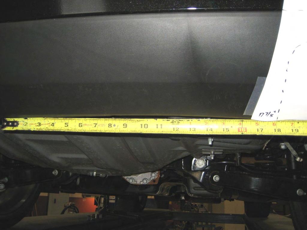 18 from centerline of vehicle Note: This system is a dual-split tip design exiting the rear valence.