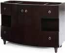 drawers plus one interior bottom drawer in cabinet Use with vanity top S-KARA-48GB 48 w x 21 d x