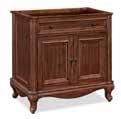 finish Interior bottom drawer in cabinet Use with S-MALAGO-30BK or 30DE 30 w x 21 d x 34 h V-MALAGO-36DM Malago Vanity