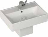 FSP15MRC Fine Fireclay Vessel Trap Cover 28 lbs $190 White Fits vessels: FVE51MRC, FVE60MRC FVE70MRC, FVE90MRC NOTE: Trap shown with FVE60MRC for illustrative purposes only FFP83MRC Fire Clay