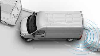 Rear parking sensor The rear parking sensor detects any obstacles during a manoeuvre and informs you of their proximity with a sequence of beeps that get