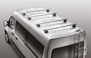 Roof Bars Available in pairs, these bars can carry up to 89 kg (per pair).