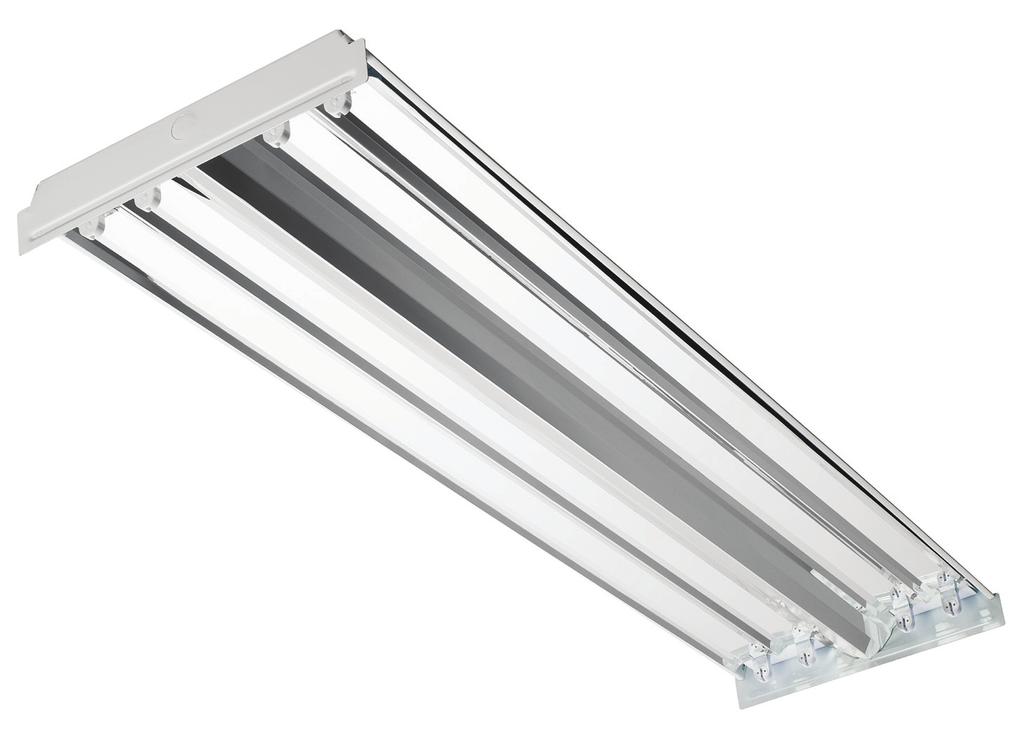 Linear Fluorescent Highbay Lighting TF-Series Reduced Size Full Body, Economy Fluorescent Highbay Lighting TF-Series luminaires are an economical choice for commercial, retail or industrial spaces