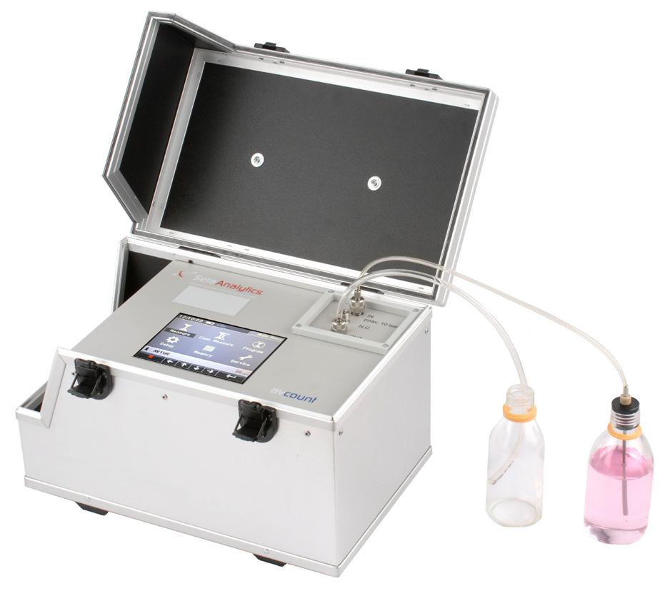 Laboratory instruments for quality control, analysis and calibration Particle Counting The understanding of particle contamination in lubricating and hydraulic oils is the single most important