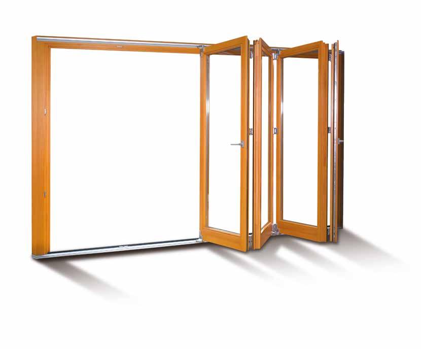 PORTAL FS PLUS. Freedom to move however you want. Fold & Slide elements with up to seven elements, weighing up to 80 kg per sash, can be folded back effortlessly to create opening widths of up to 6.