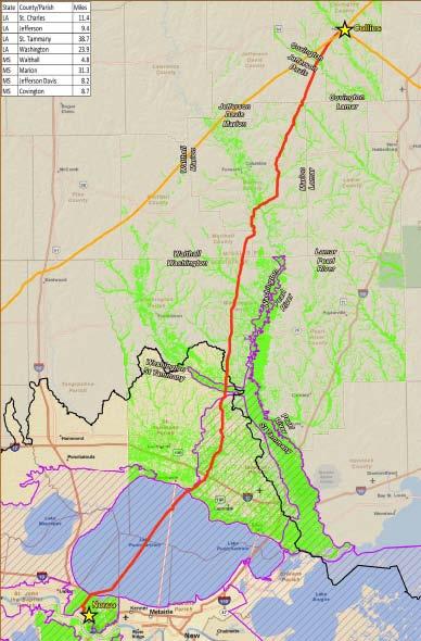 Parkway Project Strategic Value Provides Plantation Pipe Line with additional supply optionality Increase pipeline supply feeding KM Southeast Terminals Provides additional pipeline capacity to meet