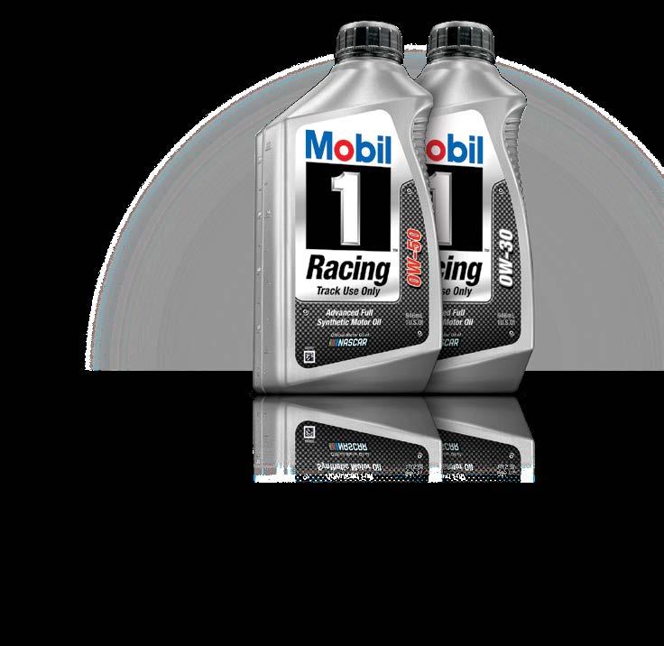 Mobil 1 Racing oils exploit many core performance attributes found in Mobil 1 oil technology that are directly beneficial to racing engine performance, such as outstanding