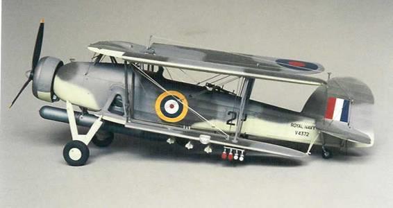 Tamiya s Fairey Swordfish by Dick Smith When the British entered World War II, their main torpedo bomber was a slow, obsolete bi-plane that had made its maiden flight nearly ten years earlier.