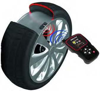 7. OPERATING INSTRUCTIONS 7.1. TPMS TOOL OVERVIEW Read and diagnose sensors, OBDII ECU reset and transfer data to ECU.