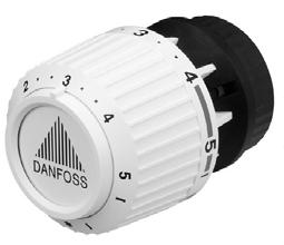 Danfoss radiator thermostats Radiator thermostat RA2000 with snaplock RA 2610 RA