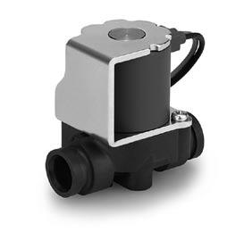 ompact / Lightweight 2 Port Solenoid Valve For ir/water /-XF Standard Specifications Valve specifications oil specifications Valve construction Valve type irect operated poppet Normally closed (N.