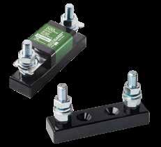 It is specifically designed for the HAZGARD fuse but can be used for CNN and CNL series fuses as well. Dimensions mm (inches) 86.6 (3.40) 62.0 (2.44) 25.4 (.0) 2x 3.0 (0.52) 2x 5.84 (0.230).94 (0.