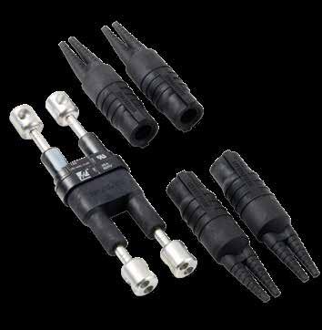 6Fuse Blocks and Holders Blocks and Holders IN-LINE WATERTIGHT FUSE HOLDERS Two-Pole Breakaway Holder Description New Littelfuse LEXT-YY-S and LEX-YYC-S series breakaway fuse holders meet state and