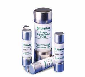 Suppression Products LVSP SURGE SUPPRESSION FUSE 600 Vac 5-00 ka Description The Littelfuse Varistor Protection (LVSP) Fuses are intended for the protection of TVSS products.