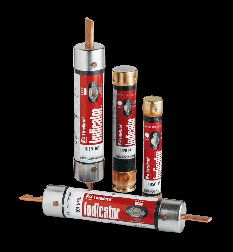 Fuses UL Class RK5 CLASS RK5 IDSR SERIES INDICATOR POWR-PRO FUSES 600 Vac/dc Dual Element Time-Delay / 0-600 A UL Class RK5 Fuses Ordering Information AMPERE RATINGS /0 6/0 8 /0 4 8 30 80 225 /8 8/0