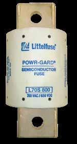 5High-Speed Fuses L70S SERIES HIGH-SPEED FUSE Fuses - High-Speed 700 Vac 650 Vdc 0-800 A Traditional Round-Body Style Description Littelfuse L70S Series High-Speed Fuses are designed to protect today