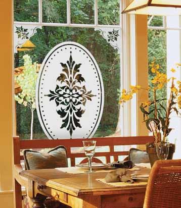 Doral Etched Glass Accents