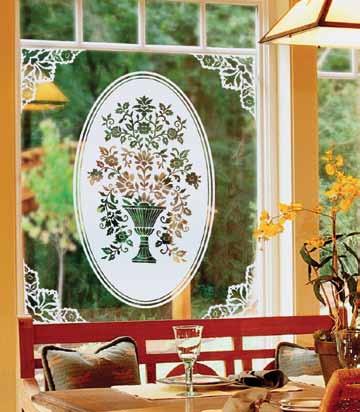 Naples Etched Glass Accents