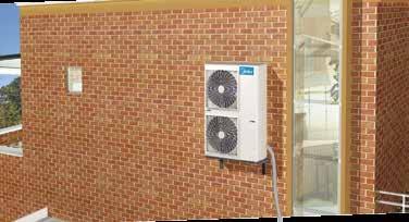 . Easy Installation and Service Easy installation Easy to transport Easy installation: No special area is required for outdoor units.