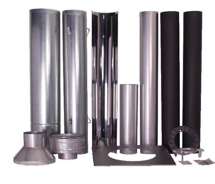 KWF298-7354 This flue kit is for installations when the ceiling is not flat.