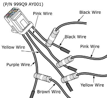 It is recommended that all positapping be completed before reattaching accessory connector harness to the plug. Fig. 8 Passenger D-Opt Connector Fig.