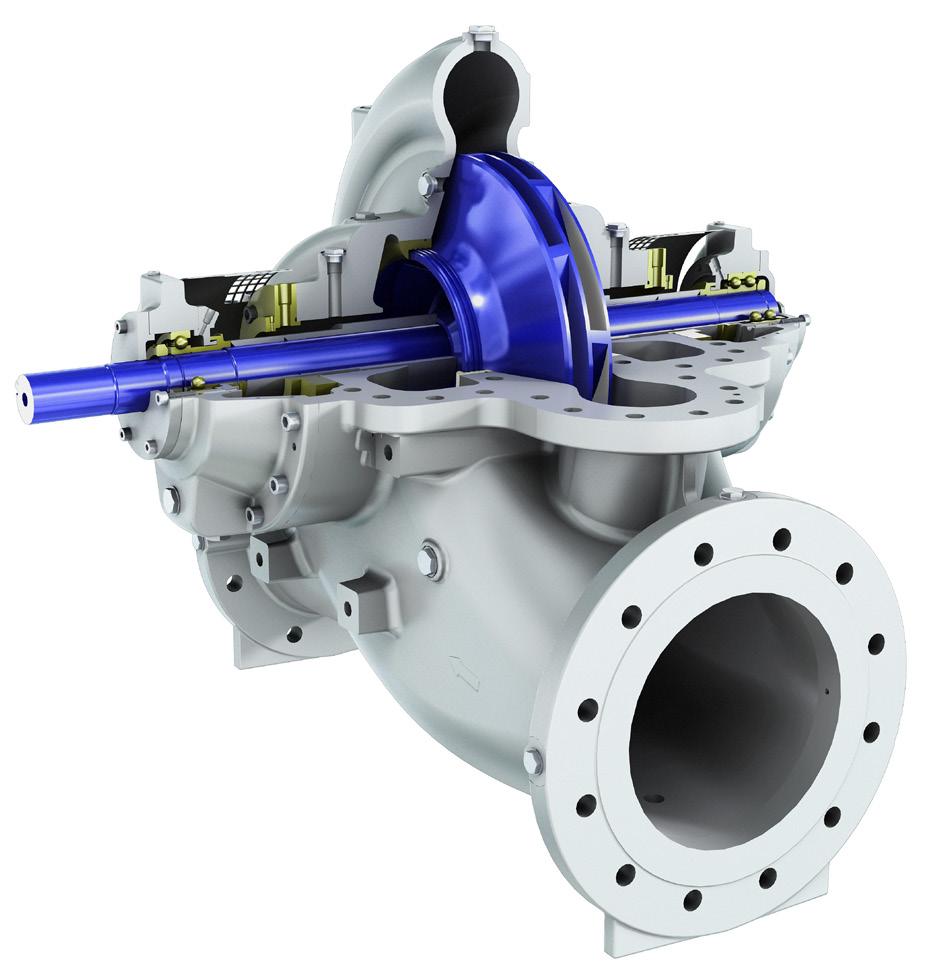 Main Applications Features and Benefits ZPP and Z22 double suction axially split single stage centrifugal pumps are used for demanding highcapacity industrial applications to ensure process