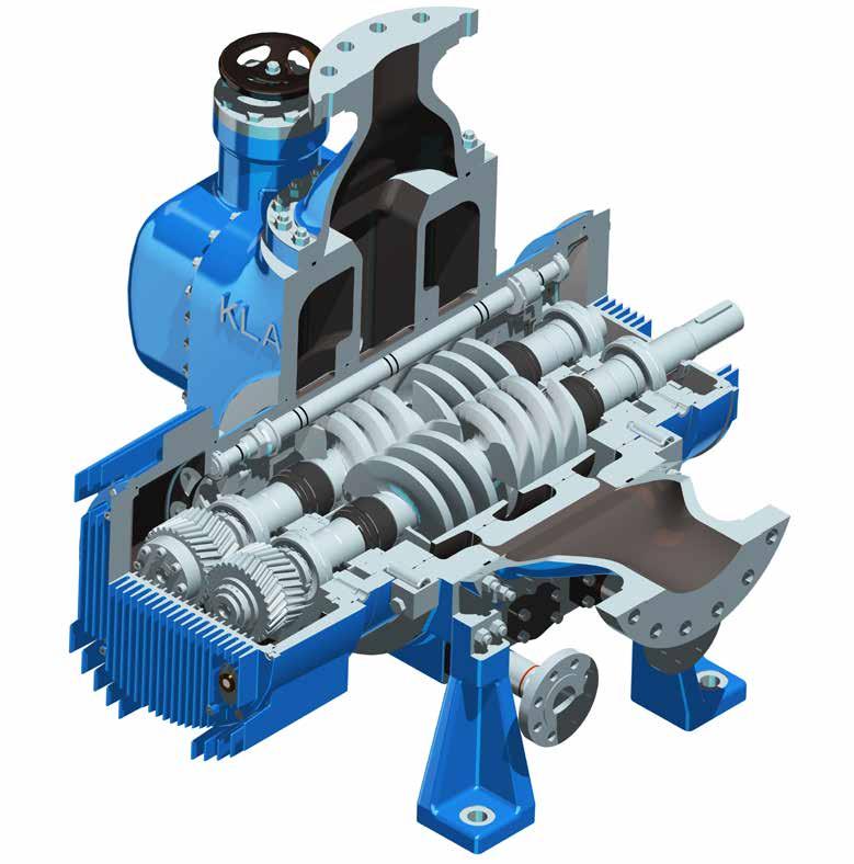 Herringbone Type Timing Gears with Clamping Device. Adaptable Suction Casing to fit Project Requirements for Nominal Diameter, Rating and xecution.