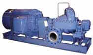 SM / SMI Other Ruhrpumpen Products Horizontal Split Case Multi-Stage Pump Heavy-duty process pump, two and four stage, double volute, side-side nozzle, enclosed impeller.