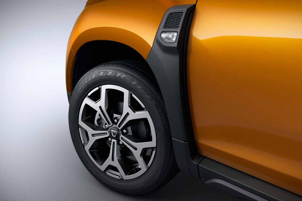 Colours All-New Dacia Duster Get to grips with our wheels Colour it in Go classic or eye-catching, it s your call.