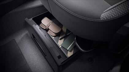 With the 1/3-2/3 folding rear bench seat, the boot s