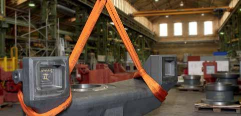 Round Slings for Heavy Duty High Capacity Performance Variable load bearing point for more even wear Ideal for choke lifting cylindrical objects without creasing Less creasing means less wear WLL