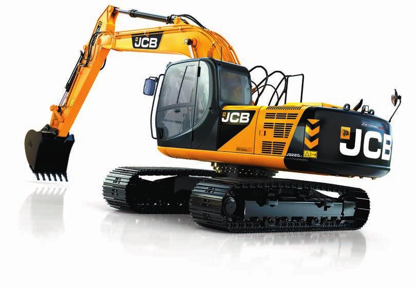 A comfortable favourite We ve designed the JCB JS220 to be comfortable, ergonomic,