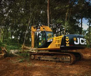 9999/5625 SEA 03/13 Issue 1 A selection of machines from the JCB construction range.
