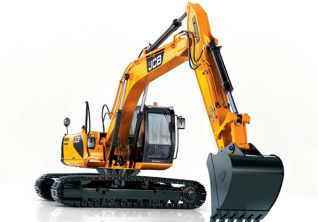 Componentry 3 JCB JS220s boast the best components in the industry, including