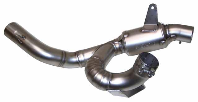 SBK Link Pipes & Spare Parts Link Pipes For closed course use only AISI 304 Stainless Steel Substantial horsepower gains Significant weight reduction Improves exhaust tone Works with LeoVince Slip-On