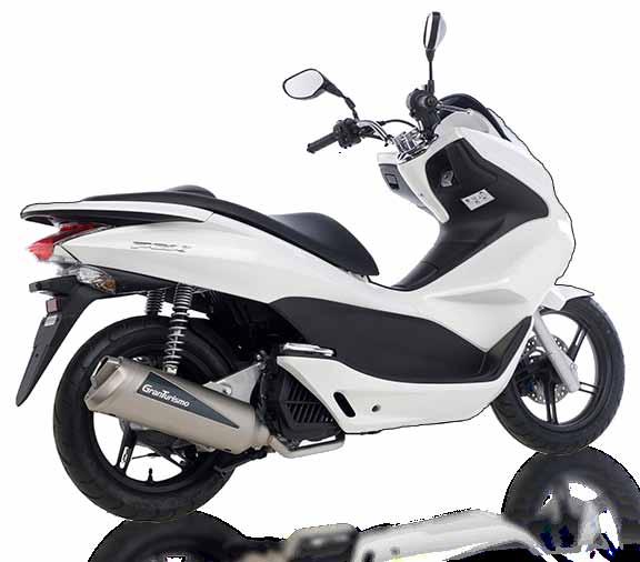 Scoot GrandTurismo Stainless steel construction Stainless steel heat shield High tech silencing engineering