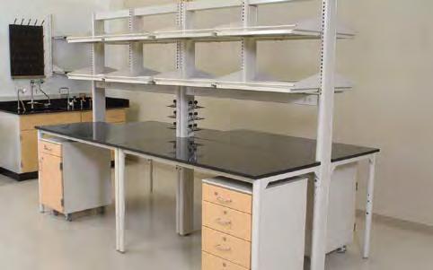 Kewaunee s Enterprise is a self-supporting moveable workstation table design.