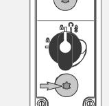 Operating instructions Keylocking Maximum number of keylocks Circuit-breaker : 1 keylock. Earthing switch : 2 keylocks.