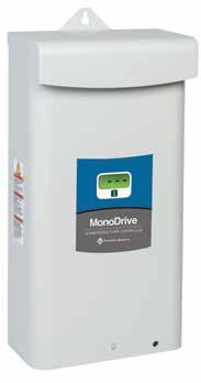 MONODRIVE - Pressure Master MD This constant pressure controller provides the flexibility to convert a single phase conventional pump system to a constant pressure system with a simple replacement of